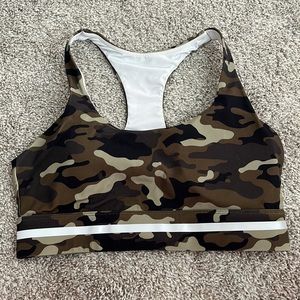 Zyia Camp Banded Sports Bra